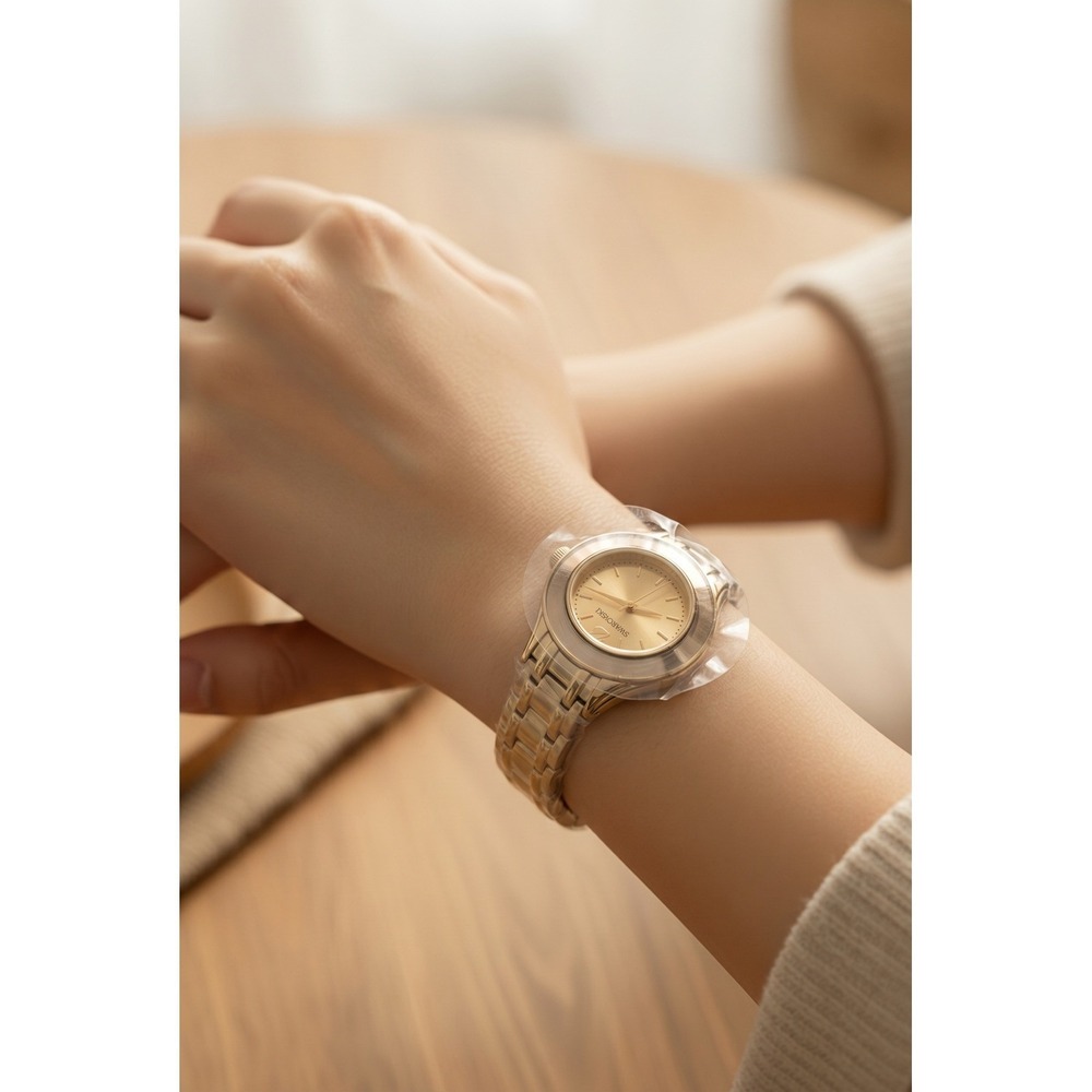 Swarovski Alegria MB PGO/GOS Gold Tone Stainless Steel Women's Watch 5188840 NEW